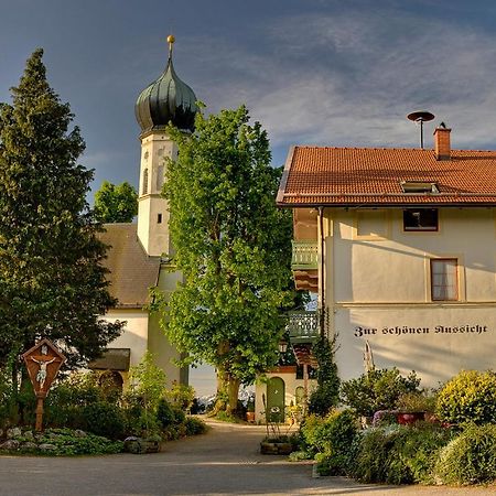 Hotel Zur Schoenen Aussicht Feldkirchen-Westerham Exterior foto
